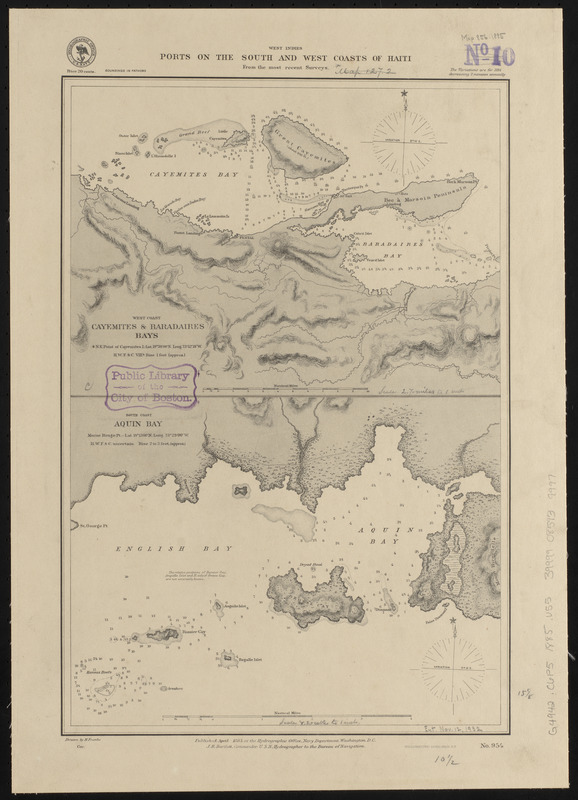 West Indies, ports on the south and west coasts of Haiti
