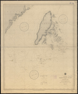 North America, Bay of Fundy, Grand Manan Island and adjacent coast
