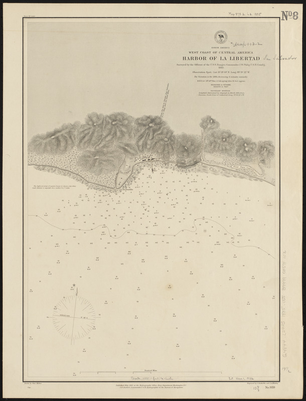 North America, west coast of Central America, harbor of La Libertad