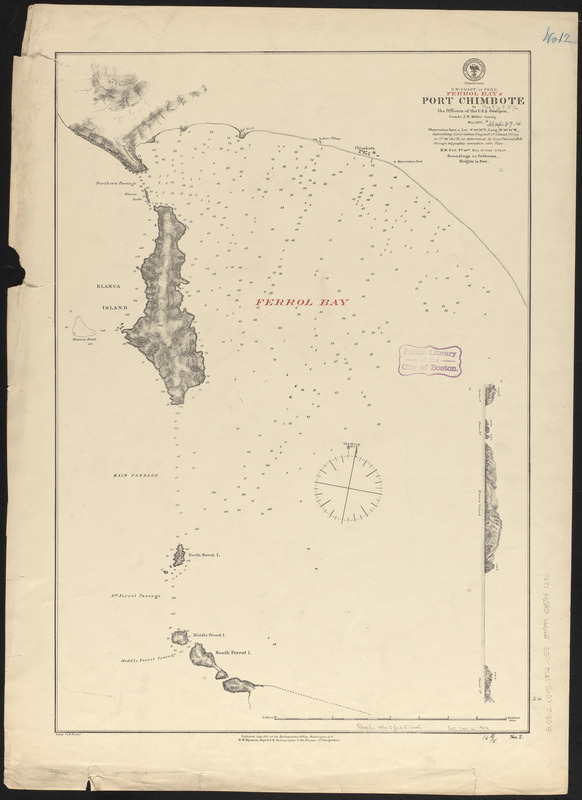 N.w. coast of Peru, Ferrol Bay & Port Chimbote