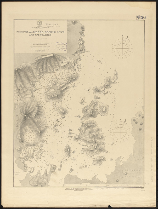 South America--west coast, Gulf of Trinidad, Puerto del Morro, Cockle Cove and approaches