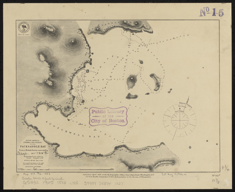 South America, Tierra del Fuego, Packsaddle Bay