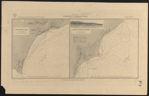 South America, anchorages in Magellan Strait