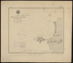 South America, Ecuador, Salango Island anchorage