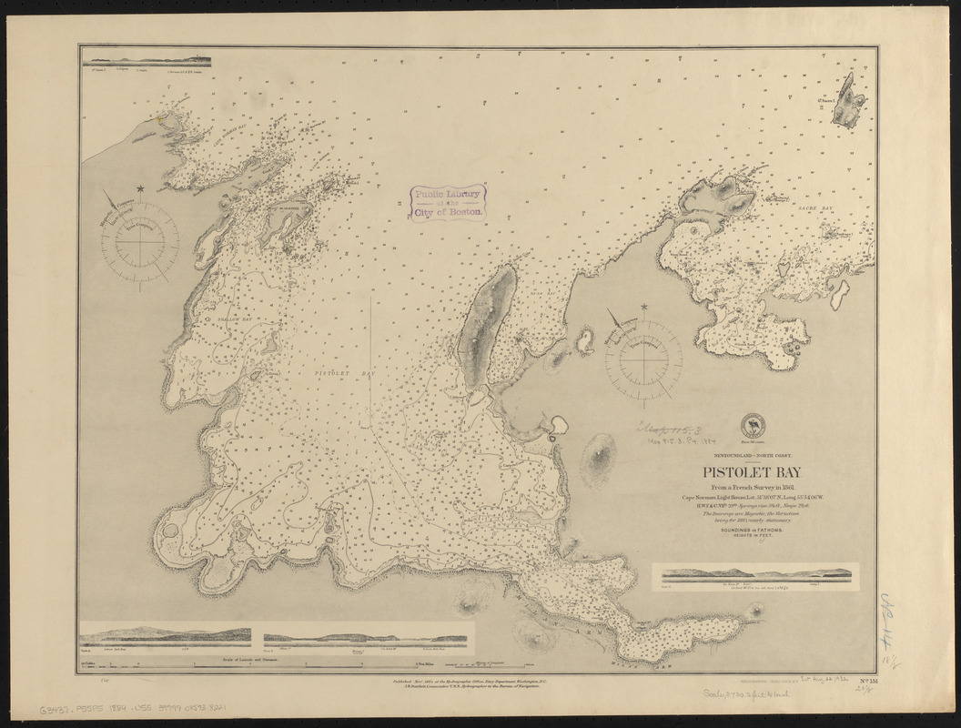 Newfoundland - north coast, Pistolet Bay