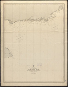 North America, Dominion of Canada, Gulf of Saint Lawrence, south coast of Quebec from Washtawooka Bay to Cape Mackinnon