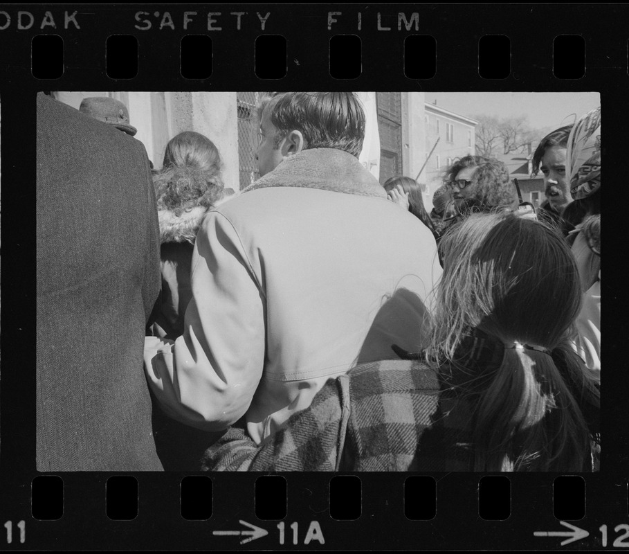 Middlesex County Special Sheriff Ralph Benz trying to serve an eviction