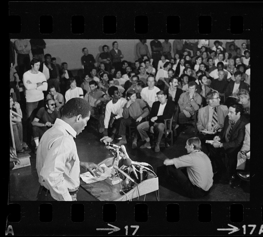 Walpole State Prison inmate speaking at rally for better conditions ...