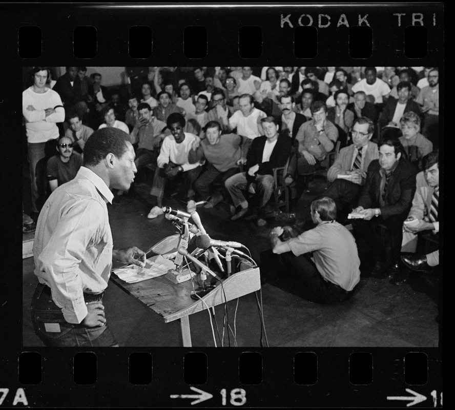 Walpole State Prison inmate speaking at rally for better conditions ...