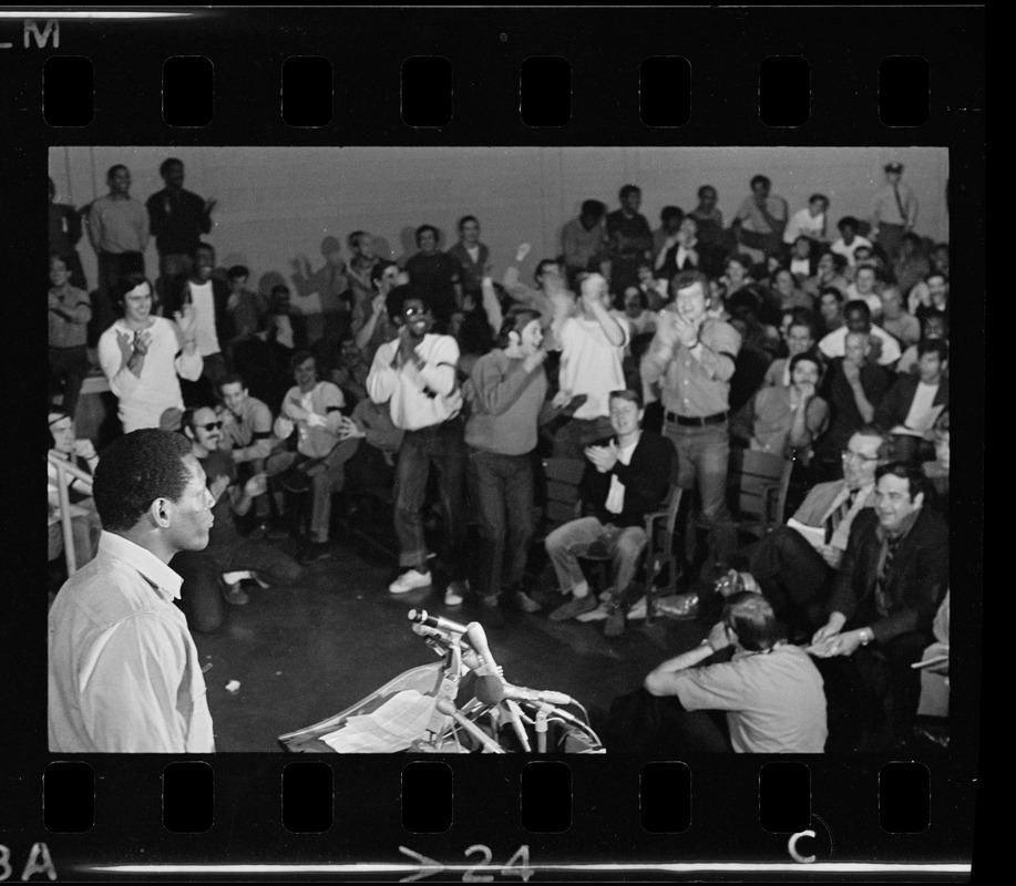 Walpole State Prison inmate speaking at rally for better conditions ...