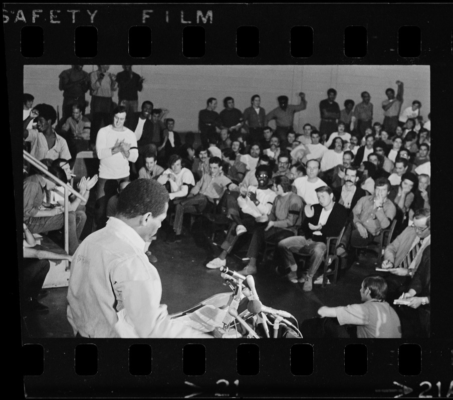 Walpole State Prison inmate speaking at rally for better conditions ...