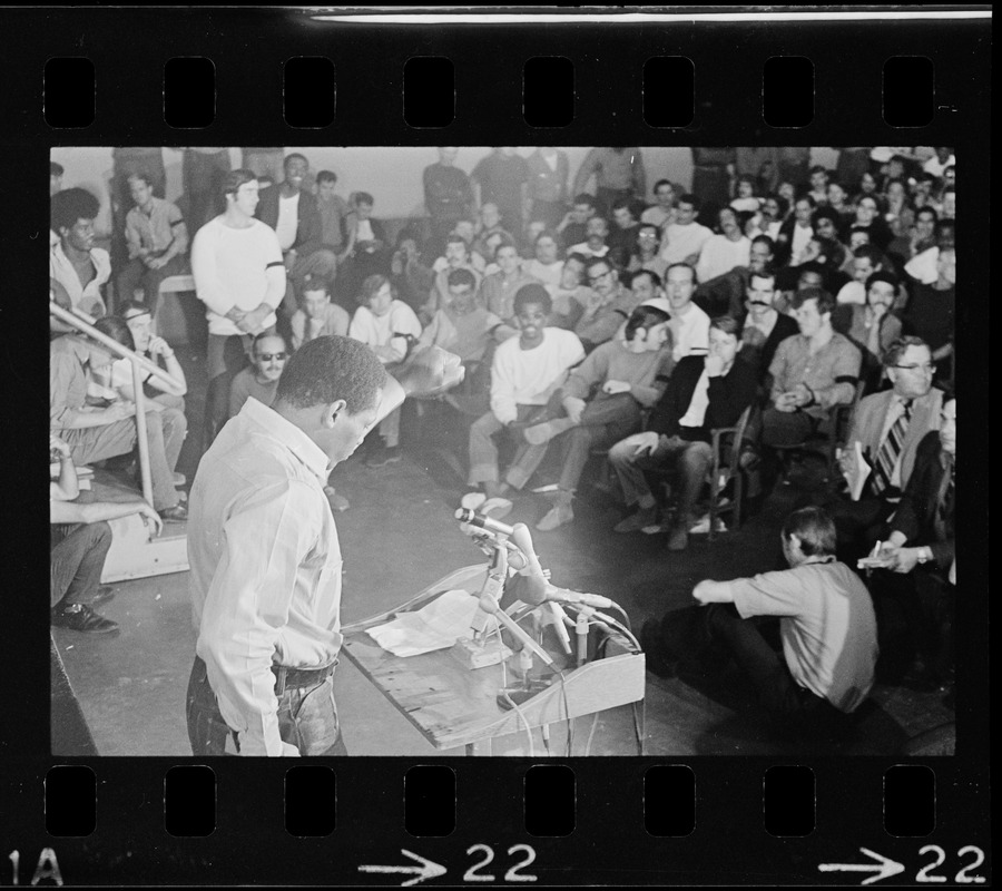 Walpole State Prison inmate speaking at rally for better conditions ...