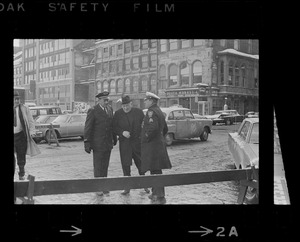 Richard Cardinal Cushing arriving at Boston Mayor Kevin White's inauguration