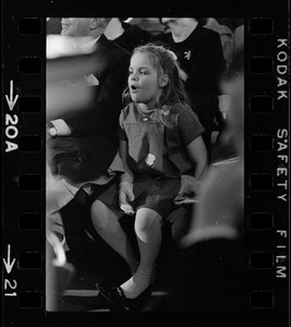 Mayor Kevin White's children at his inauguration at Faneuil Hall