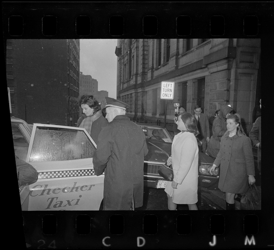 Woburn school teachers (from left) Sara E. Potter, Janet A. Bellezia ...