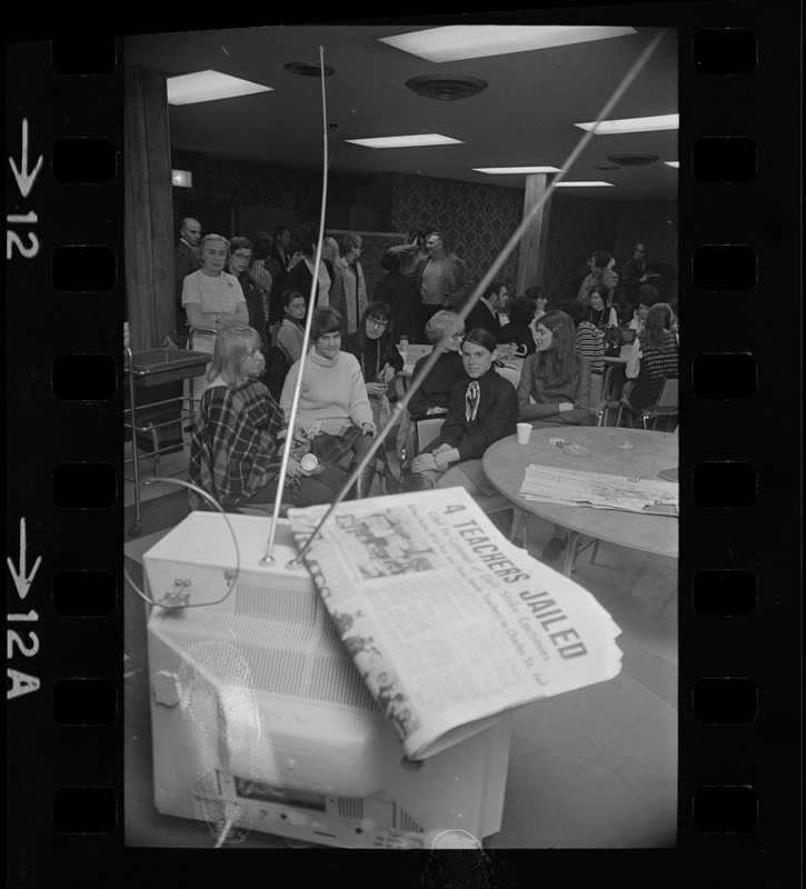 Woburn teachers' strike headquarters, Arrowhead Motor Inn, Bedford