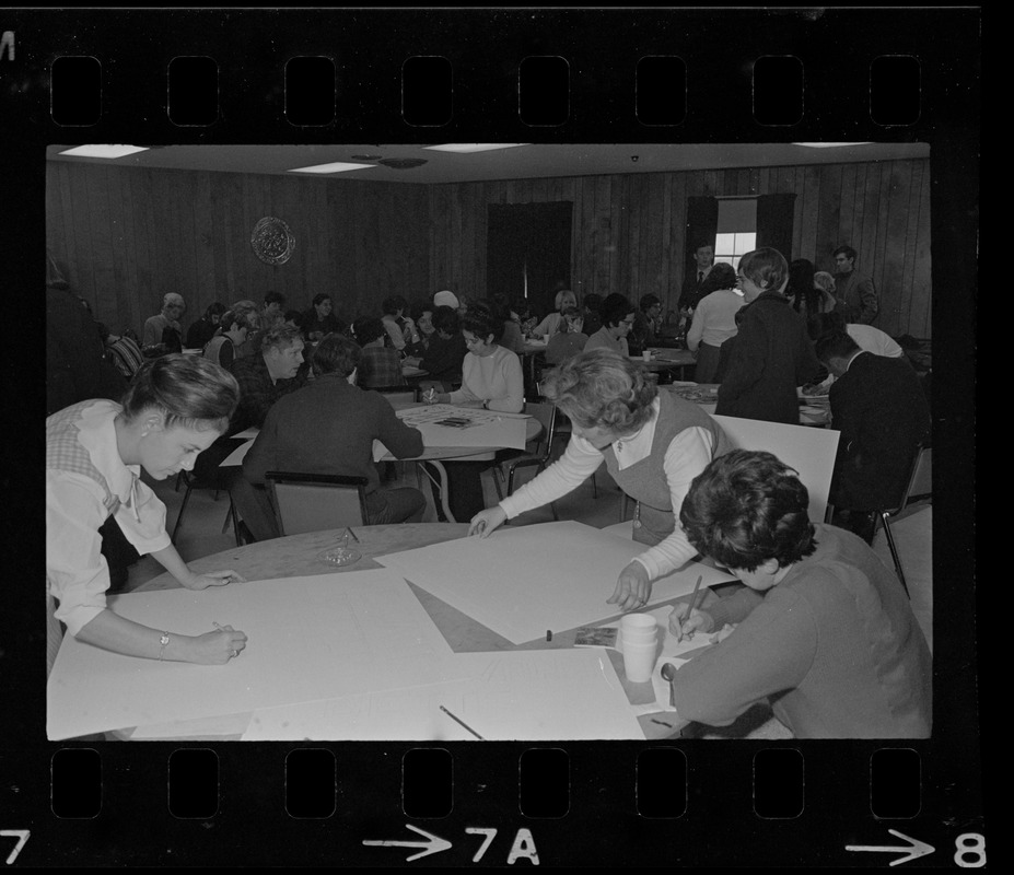 Woburn teachers' strike headquarters, Arrowhead Motor Inn, Bedford