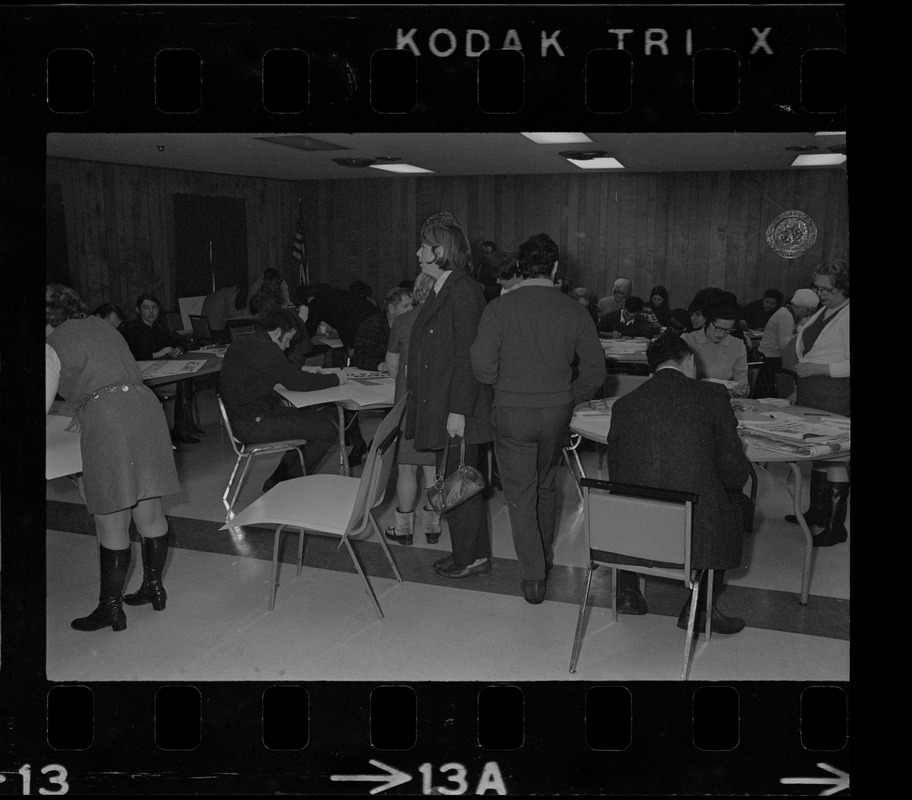 Woburn teachers' strike headquarters, Arrowhead Motor Inn, Bedford