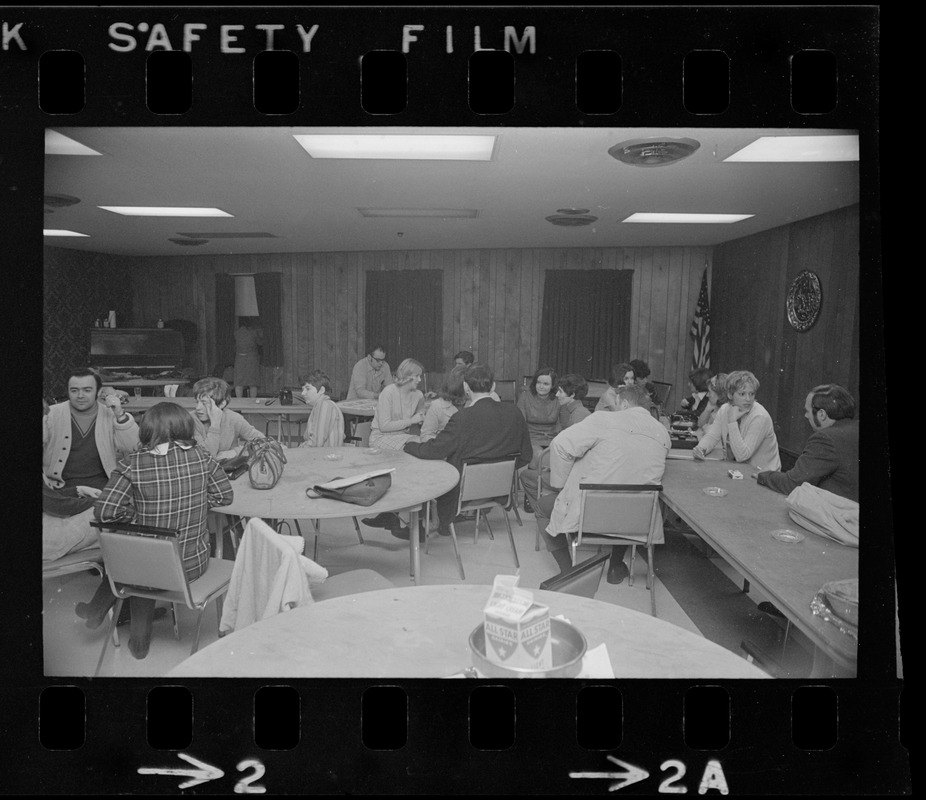 Woburn teachers' strike headquarters, Arrowhead Motor Inn, Bedford