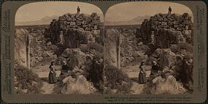 Cyclopean gateway of "wall-girt Tiryns" ancient when Homer sang - N.N.W., Greece