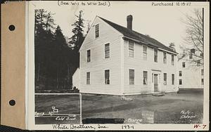 White Brothers Co., house, tenement #12-13, Barre, Mass., Mar. 26, 1928