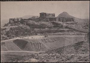 The Acropolis, from the Philopappos hill. Athens