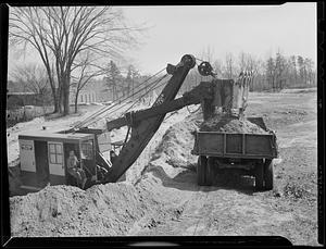 Memorial Field House construction