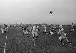 Football game, Dartmouth High School vs. Fairhaven High School