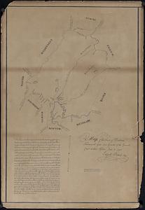 Map of the town of Dedham taken in the year 1795 by order of the General Court at their session June 18 1794