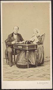 Unidentified man and woman