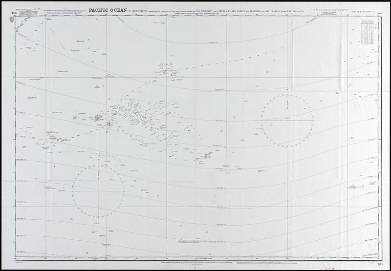 Pacific Ocean in four sheets