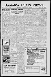 Jamaica Plain News, April 30, 1910