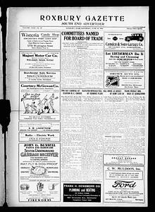 Roxbury Gazette and South End Advertiser, June 14, 1924