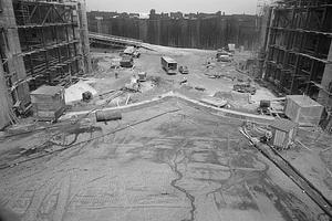 Hurricane Barrier construction, New Bedford