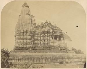 General view of the Chitragupta Temple, Khajuraho