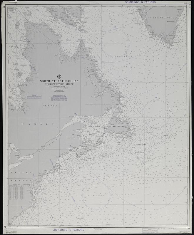 North Atlantic Ocean, northwestern sheet