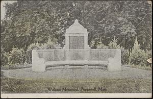 Wolcott Memorial, Pepperell