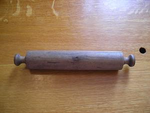 American treenware rolling pin