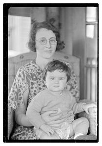 Marg. Nilson & daughter
