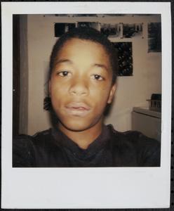Selfie taken by young man