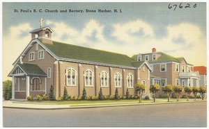 St. Paul's R. C. Church and Rectory, Stone Harbor, N. J.