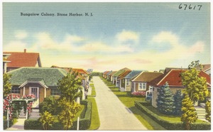 Bungalow colony, Stone Harbor, N. J.
