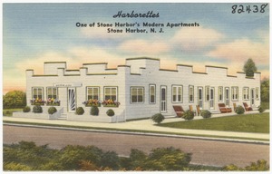 Harborettes, one of Stone Harbor's modern apartments, Stone Harbor, N. J.