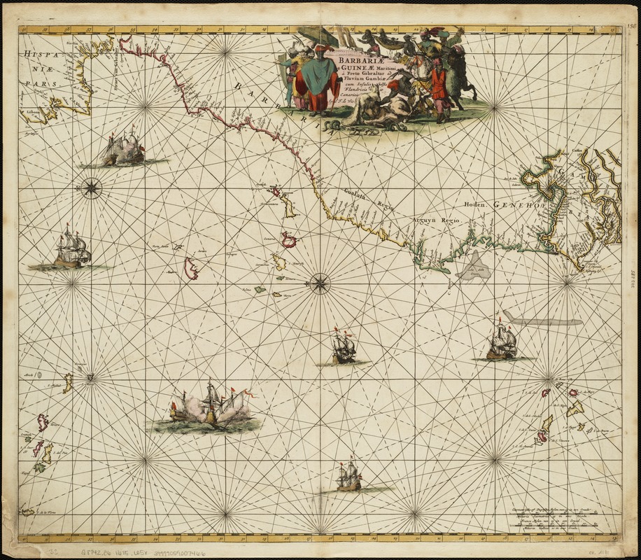 Barbariae et Guineae maritimi à freto Gibraltar ad fluvium Gambiae cum Insulis Salfis Flandrisis et Canaricis