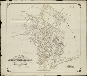 Plan of lands situated at Arlington Heights, Mass