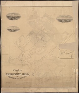 Plan of Chestnut Hill, in Brookline & Newton