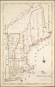 Map New England