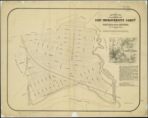 Proposed plan of the estate of the Cary Improvement Compy