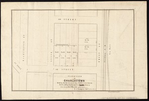 Plan of land in Charlestown held by the receivers of the Phoenix Bank