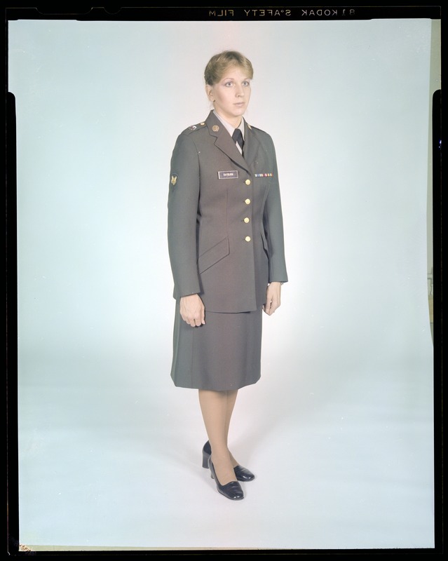 Green uniform, F. EW., coat/skirt